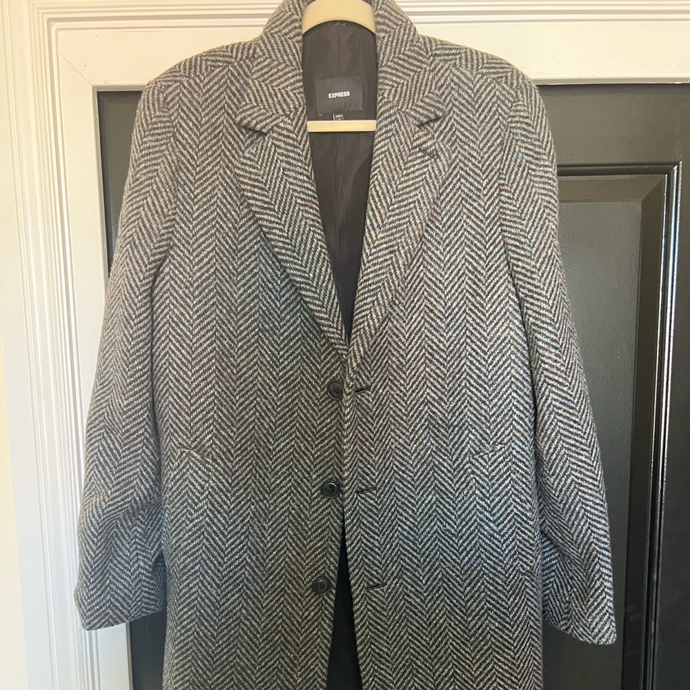 Express Men’s Topcoat size Small